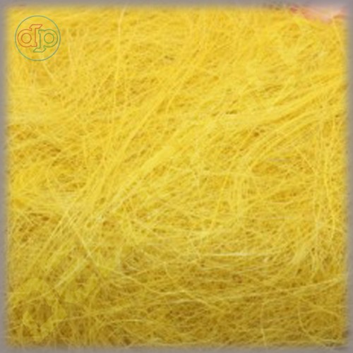 Yellow sisal filler