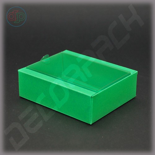 Коробка 110(110)*90(70)*35 мм  (с прозрачной крышкой)