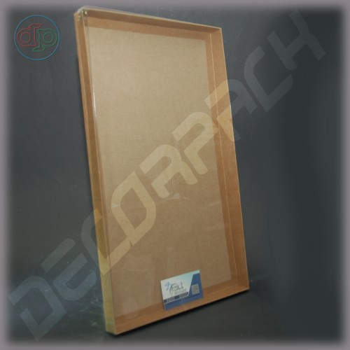 Коробка 500*300*30 мм с прозрачной наружной крышкой