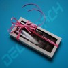 Box 156*72*16 mm (box for chocolate with a window, white) Box 156*72*16 mm (box for chocolate with a window, white)