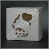 Cupcake box 1 pc. 84*84*90 mm (with cupcake window)
