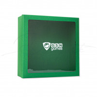 Branded box 400*400*140 mm with logo Branded box 400*400*140 mm with logo