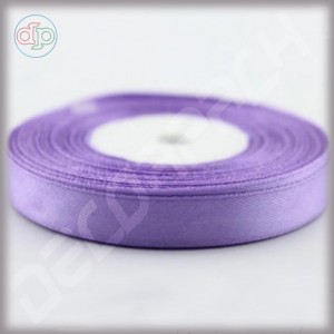 Dark purple satin ribbon (width - 12 mm)